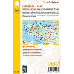 Carte randonnée LA BRETAGNE A PIED RE10