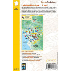 Carte randonnée LA LOIRE-ATLANTIQUE À PIED D044
