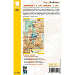 Carte randonnée LA VALLEE DE LOURON A PIED ST06 LOUDENVIELLE