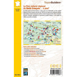 Carte randonnée LE PARC NATUREL REGIONAL DU VEXIN FRANCAIS A PIED PN14