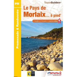 Carte randonnée LE PAYS DE MORLAIX A PIED P298