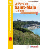 Carte randonnée LE PAYS DE SAINT MALO A PIED P351