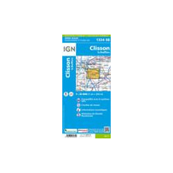 Carte randonnée 1324SB CLISSON LA BRUFFIERE