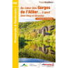 Carte randonnée LES GORGES DE L'ALLIER A PIED P43G