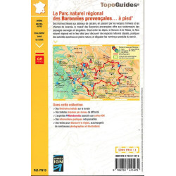 Carte randonnée PNR DES BARONNIES PROVENCALES A PIED PN19