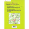 Carte randonnée AUTOUR DE GERARDMER 44 BALADES A PIED