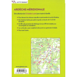 Guide EN ARDECHE MERIDIONALE 52 BALADES EN FAMILLE