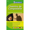 Carte routière et touristique Michelin - CHEMIN DE COMPOSTELLE PUY EN VELAY ST JEAN PIED DE PORT