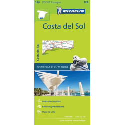 Carte routière et touristique Michelin - COSTA DEL SOL
