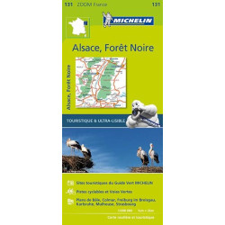 Carte routière et tourisme Michelin - FORET NOIRE ALSACE VALLEE DU RHIN