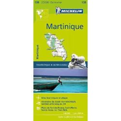 Carte routière et tourisme Michelin - MARTINIQUE