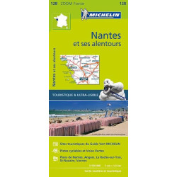 Carte routière et tourisme Michelin - NANTES ET SES ALENTOURS