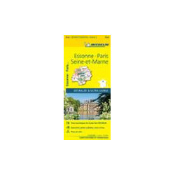Carte routière départementale Michelin -  312 - ESSONNE PARIS SEINE& MARNE