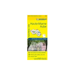 Carte routière départementale Michelin -  313 - AUBE HAUTE-MARNE