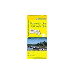 Carte routière départementale Michelin -  317 - INDRE&LOIRE MAINE & LOIRE