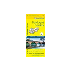 Carte routière départementale Michelin -  329 - CORREZE DORDOGNE