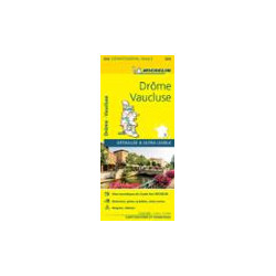 Carte routière départementale Michelin -  332 - DROME VAUCLUSE