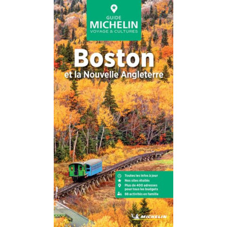 Guide culturel et tourisme Michelin BOSTON - LA NOUVELLE ANGLETERRE