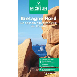Guide culturel et tourisme Michelin BRETAGNE NORD - DE ST-MALO A LA PRESQU'ILE DE CROZON