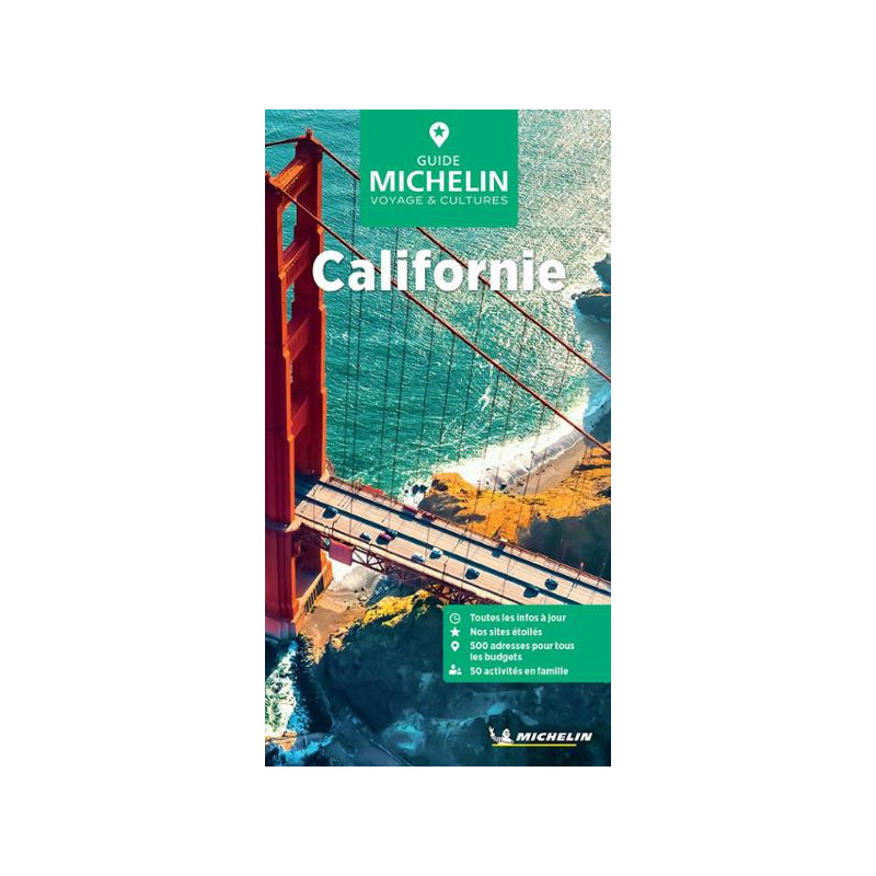 Guide culturel et tourisme Michelin CALIFORNIE