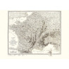 CARTE DE FRANCE (1804) 75 CM X 105 CM