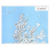 Carte KERGUELEN FEUILLE NORD OUEST