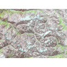Carte randonnée POSTER PLASTIFIE MASSIF DES ECRINS 137X100