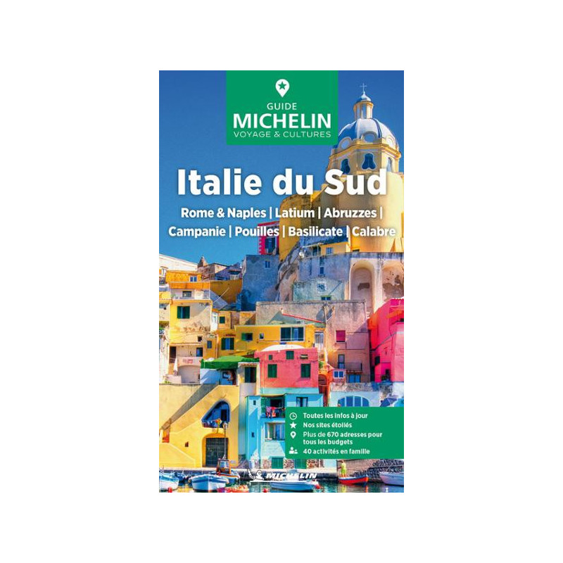 Guide touristique et routière Michelin  ITALIE DU SUD
