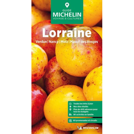 Guide touristique et routière Michelin - LORRAINE VERDUN-NANCY-METZ-MASSIF DES VOSGES