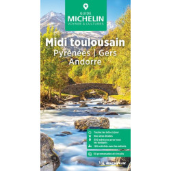 Guide touristique et routière Michelin - MIDI TOULOUSAIN - PYRENEES - GERS ANDORRE