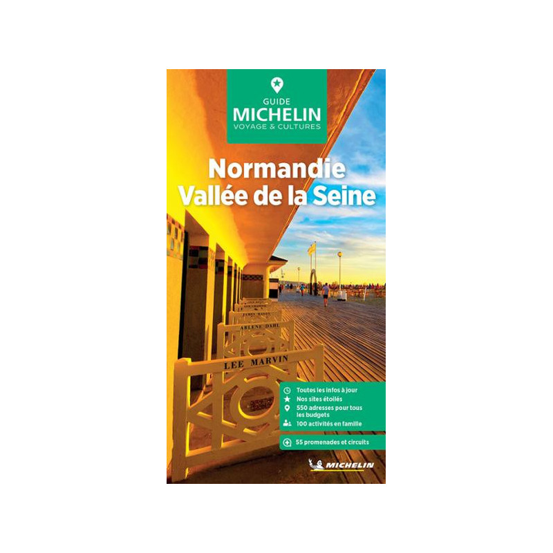 Guide touristique et routière Michelin - NORMANDIE VALLEE DE LA SEINE