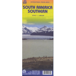 Carte routière AMERIQUE DU SUD/SUD
