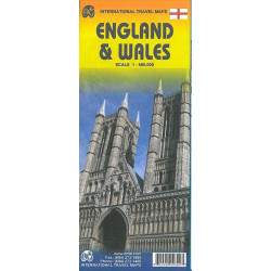 Carte routière ANGLETERRE & PAYS DE GALLES