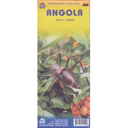 Carte routière ANGOLA