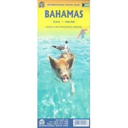 Carte routière BAHAMAS WATERPROOF