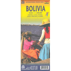 Carte routière BOLIVIE