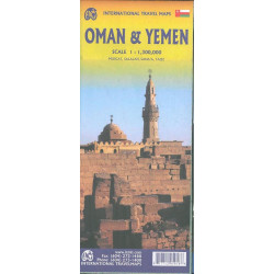 Carte routière YEMEN & OMAN