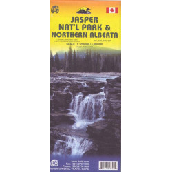 Carte routière JASPER NATIONAL PARK