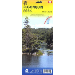 Carte randonnée ALGONQUIN PARK WATERPROOF