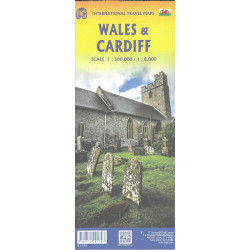 Carte CARDIFF & WALES