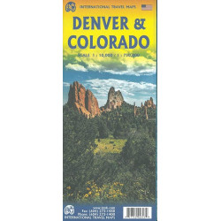 Carte DENVER & COLORADO