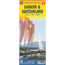 Carte GENEVA & SWITZERLAND