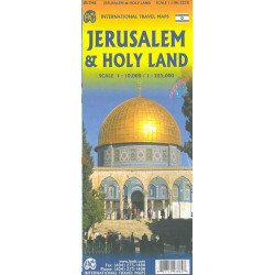 Carte JERUSALEM AND HOLY LAND