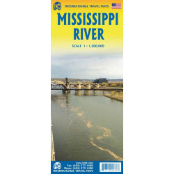 Carte MISSISSIPPI RIVER