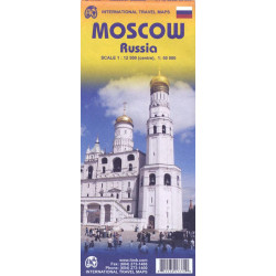 Carte MOSCOW RUSSIA
