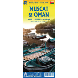Carte MUSCAT & OMAN