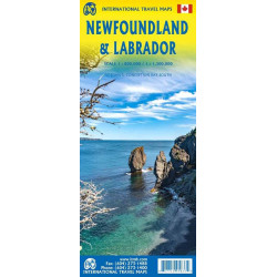 Carte NEWFOUNDLAND & LABRADOR