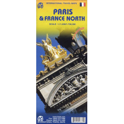 Carte PARIS & FRANCE NORTH