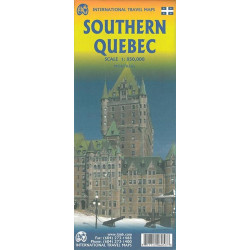 Carte QUEBEC SUD