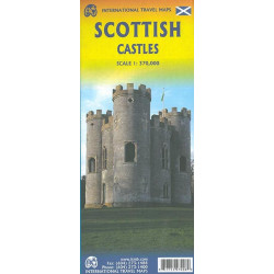 Carte SCOTTISH CASTLES AND WHISKY DISTILLERIES